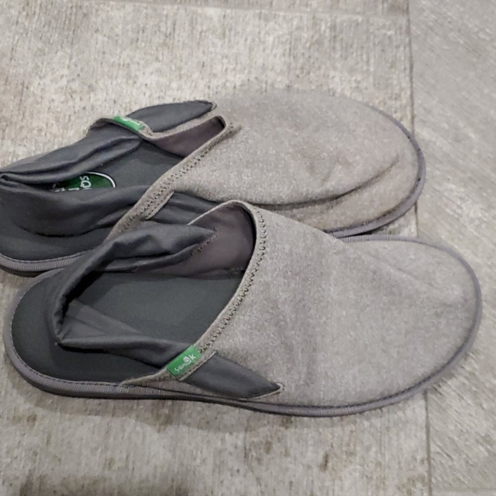 Sanuk Yoga Mat Sling Cruz slides Womens size 9